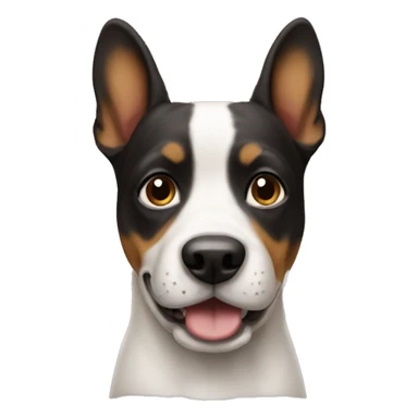 French Britany dog sticker