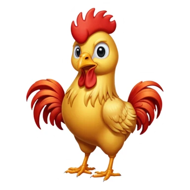 Rooster sticker