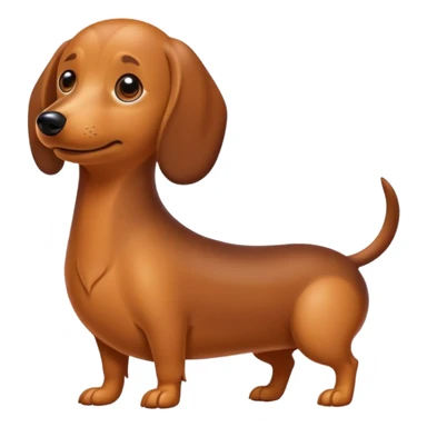 Weenie dog  sticker