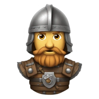 Guerrier Barbare de Bretagne sticker