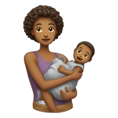 Personne qui vont un enfant sticker