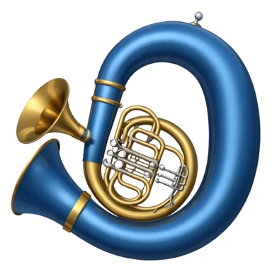 tuba redonda azul escura como a de how i meet your mother  sticker