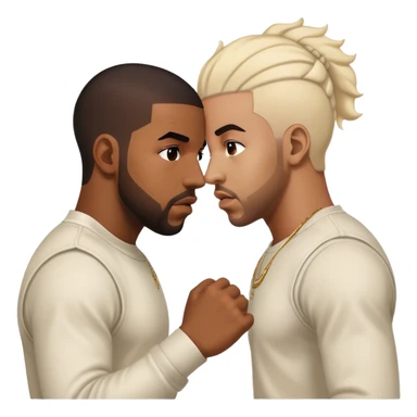 Drake and Kendrick Lamar fighting sticker