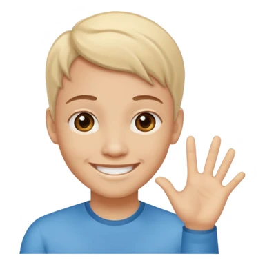 saying hello avatar  sticker