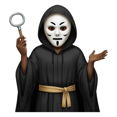 Ghostface from the Scream movie sticker