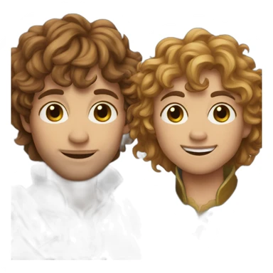 merry & pippin sticker