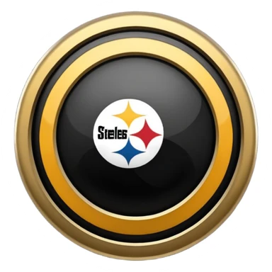 Pittsburgh Steelers logo sticker