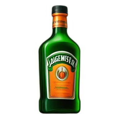 jagermeister alcoholic drink bottle sticker