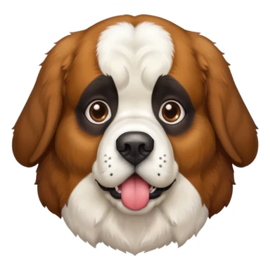 St. Bernard dog sticker