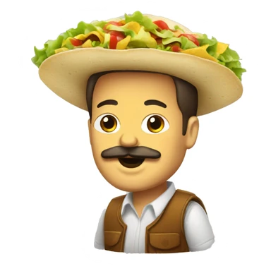 Hemingway taco  sticker