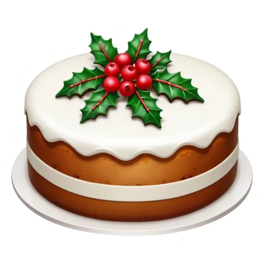 Christmas Cake sticker