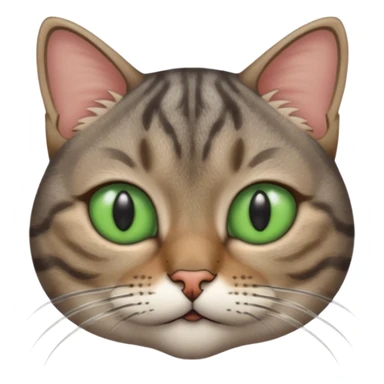 Cat judging you with one eyebrow raised sticker