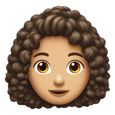 deux meilleure amie une brune cheveux lisses blanche une métisse cheveux bouclés  sticker