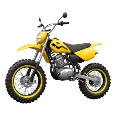 dirt bike emoji sticker