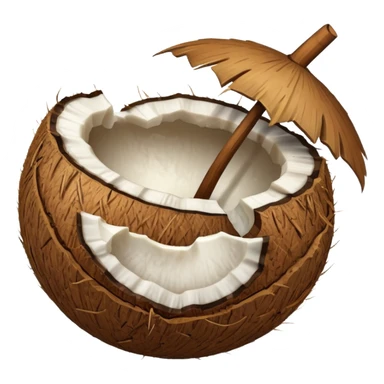 Noix de coco sticker