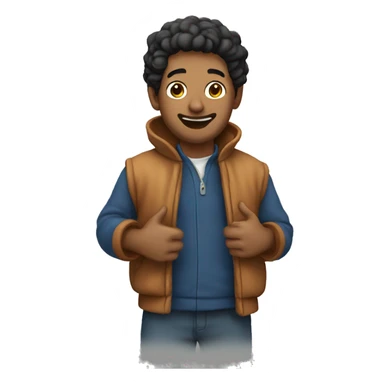 Vela con frasco sticker