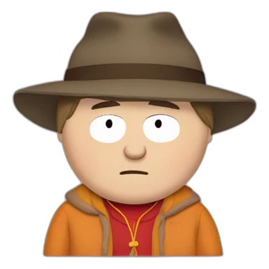 Eric cartman from South Park sticker