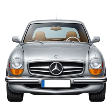 Mercedes Benz  old model sticker