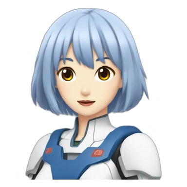 Rei ayanami sticker