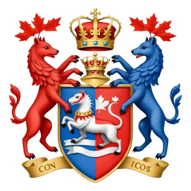 Canadian Coat Of Arms sticker