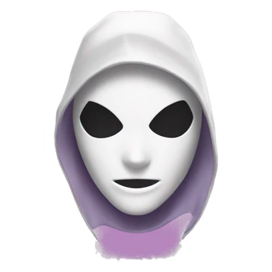spider gwen mask  sticker
