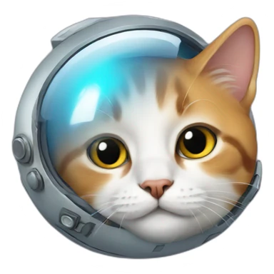 cat-space sticker