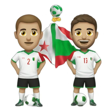 Algeria vs morocco sticker