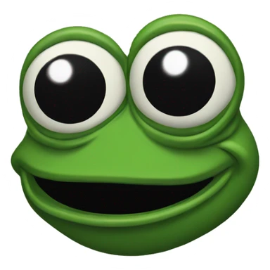 Pepe Frog Onyx sticker