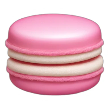 soft pink macaroon sticker