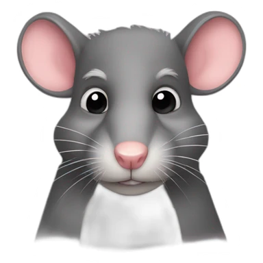 rat in disguise sticker