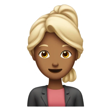 one woman saying something into the ear of another woman closing by hand sticker