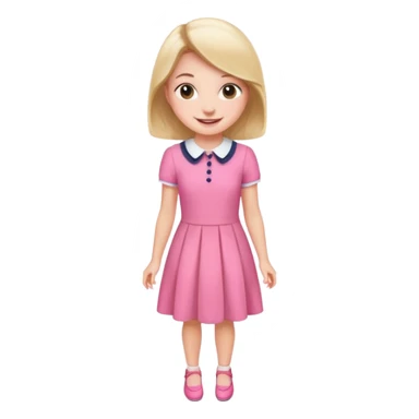 Cute preppy and pink sticker