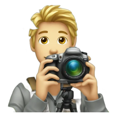 camera and nature photographer sticker