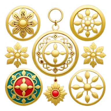 Korean Ornaments sticker