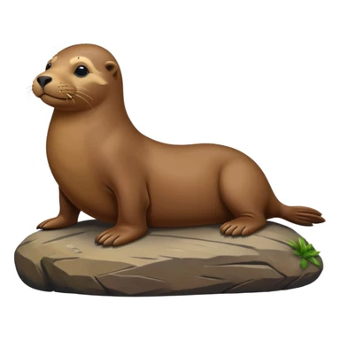 sea lion sticker