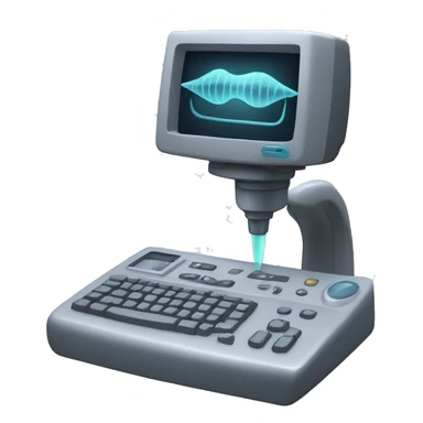 Ultrasound probe sticker