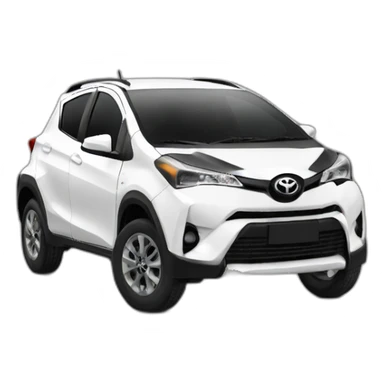 toyota-yaris-cross-white sticker