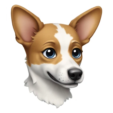 Blue healer dog sticker