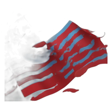 Turkish flag but the red turn it in blue sticker