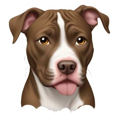 pit bull with younger out sticker
