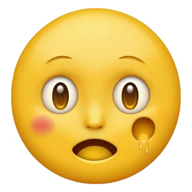 yellow emoji in pain sticker