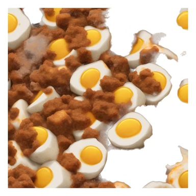 Sizzling sisig sticker