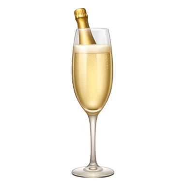 champagne sticker