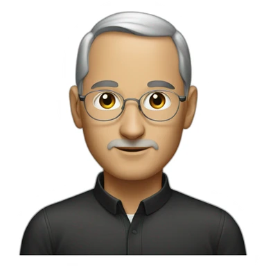 Steve Jobs young sticker