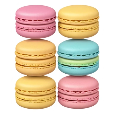 macaron 3d emoji sticker