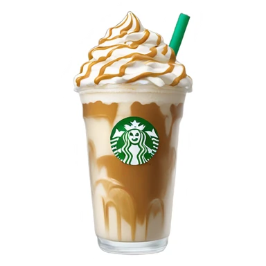 A Starbucks Caramel Frappuccino  sticker