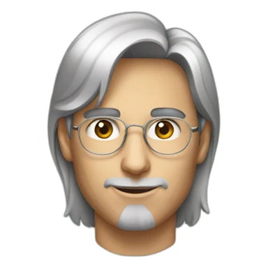 steve jobs young sticker