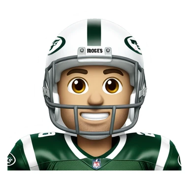 new york jets quarterback Aaron Rodgers sticker