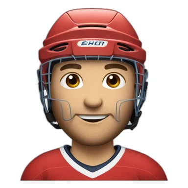 icehockey player sticker
