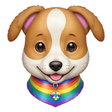Homosexual Jewish dog sticker